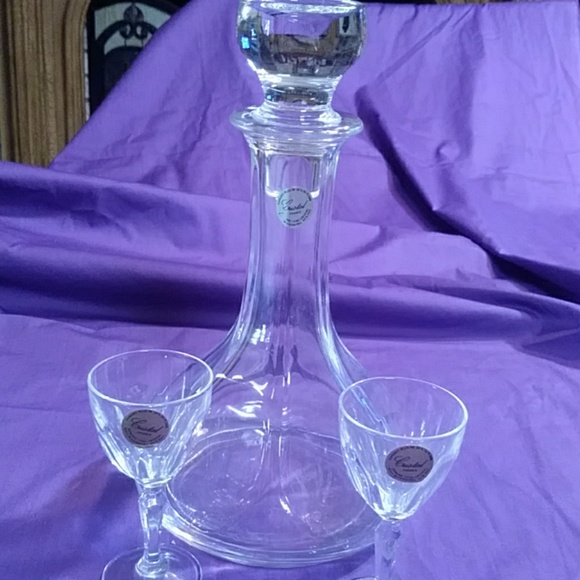 {Crystal France} whiskey bottle